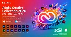 Adobe Creative Cloud 2026–2019 | Mac (M1–M5 and Intel) | Full Suite |