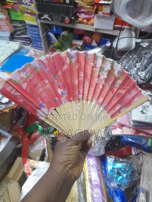3pieces Of Folding Cloth Hand Fan
