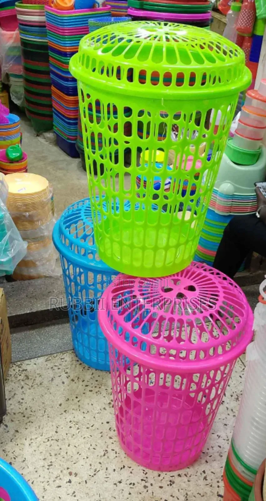 Plastic Laundry Basket