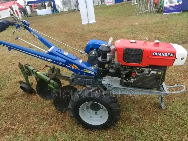 Highly Efficient 18hp Walking Tractor With Disc Plough