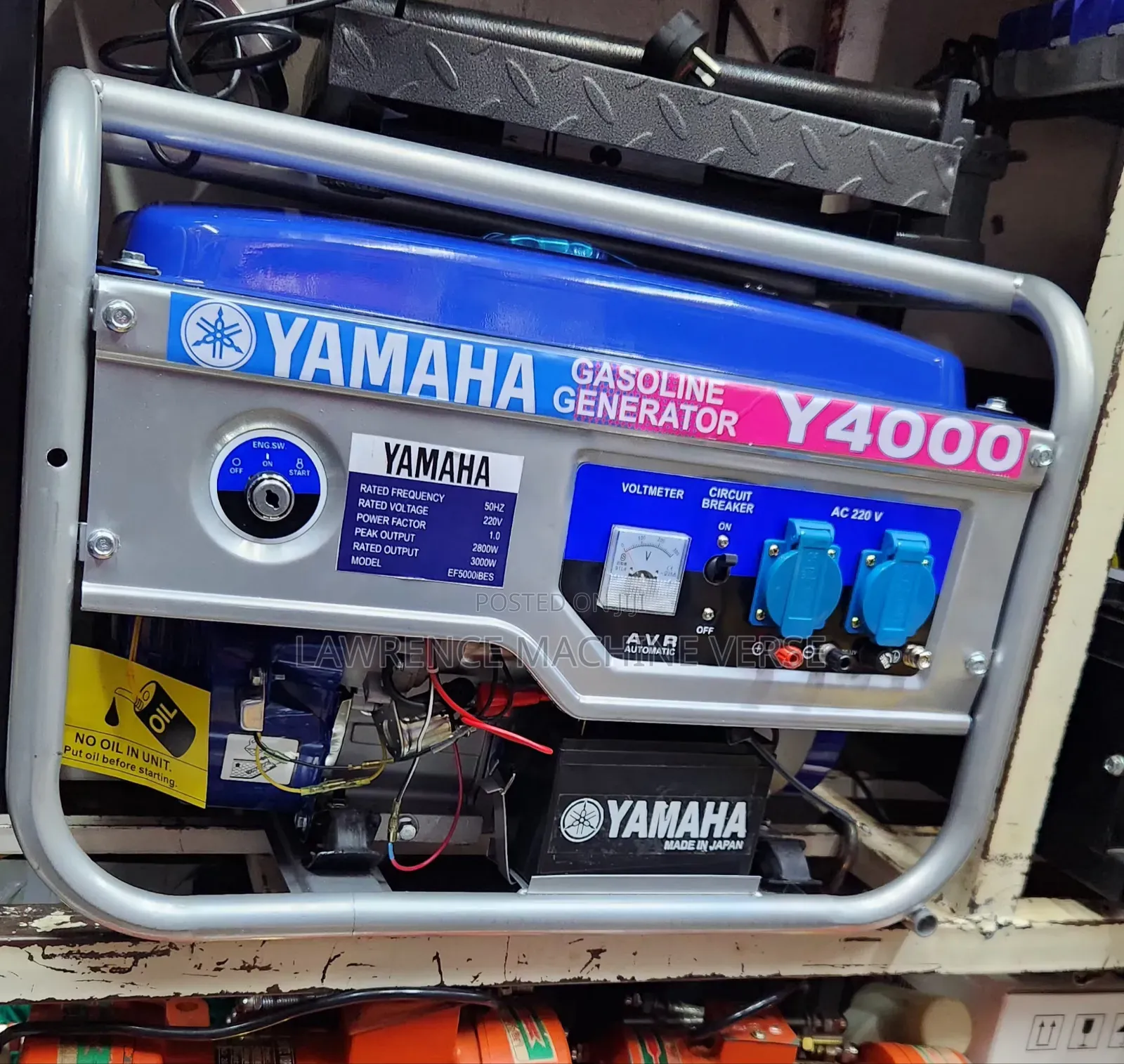Gasoline Generator 3kva Yamaha