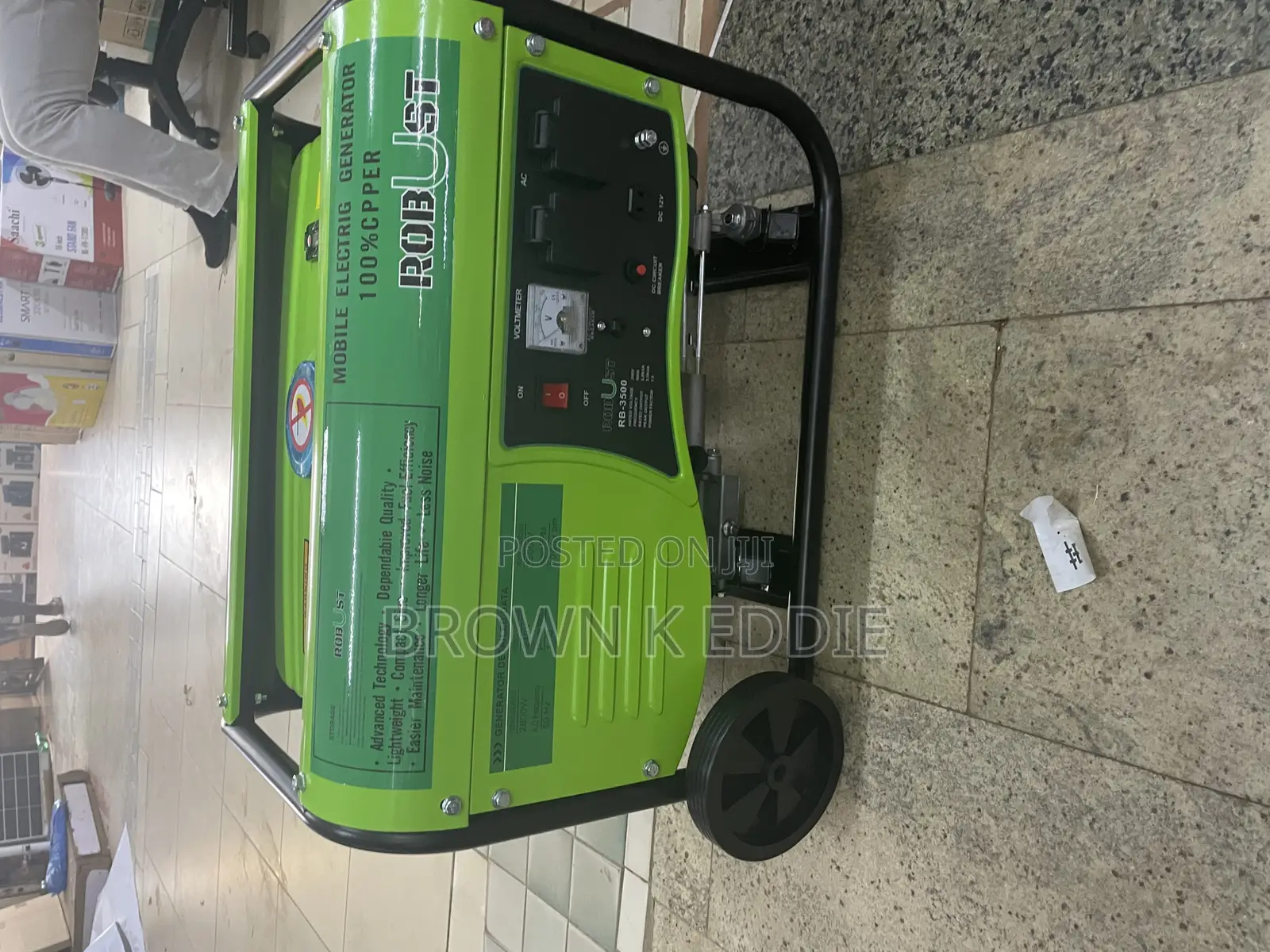 Robust Gasoline Generator Pure Copper