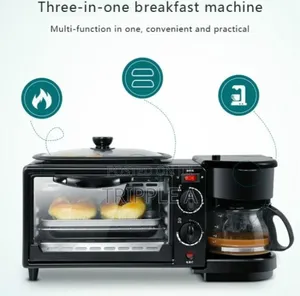 Hoffmans Hm-509 3 in 1 Breakfast Maker