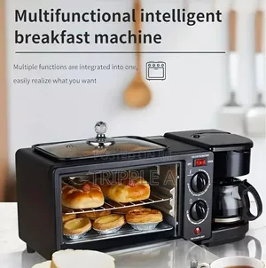 Hoffmans Hm-509 3 in 1 Breakfast Maker