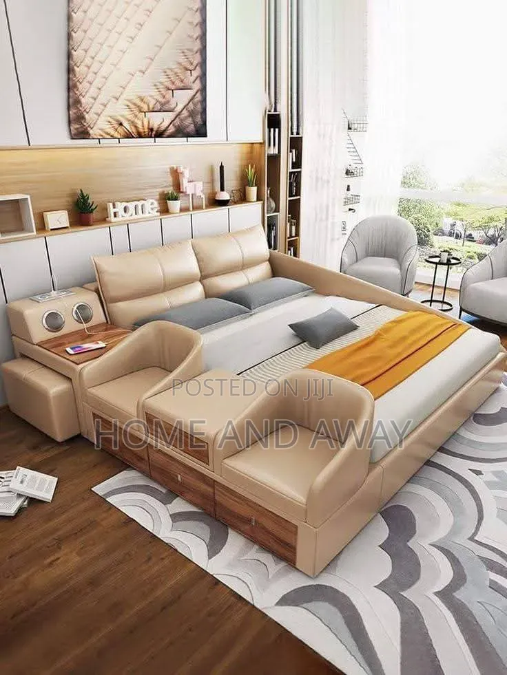 Beds/American Self Contained Beds With Inbuilt Seats