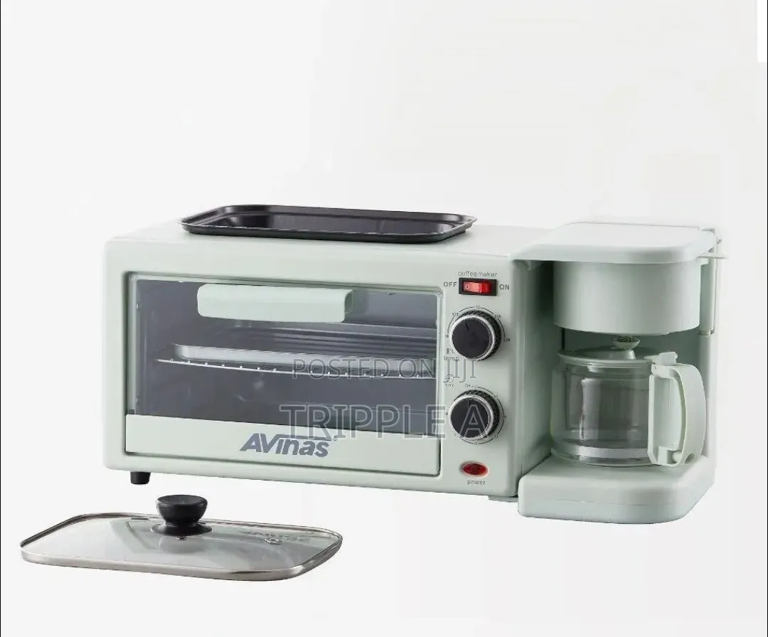 Avinas Av-16l 3 in 1 Breakfast Machine