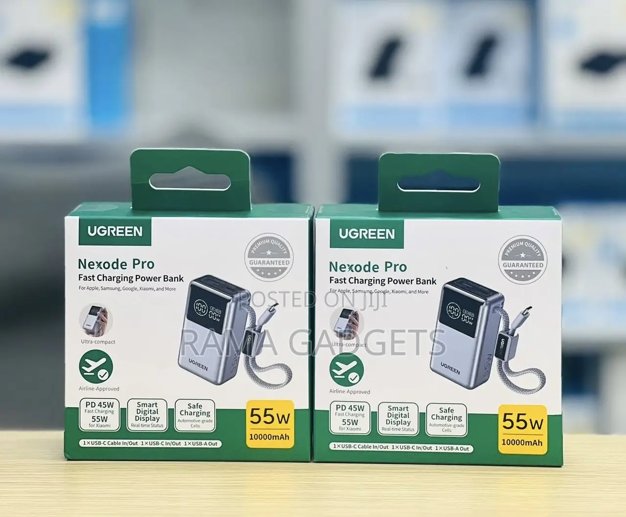 Ugreen Nexode Pro Fast Charging Power Bank.