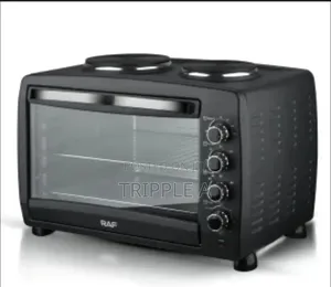 Raf 55l Electric Oven With 2 Hot Plates