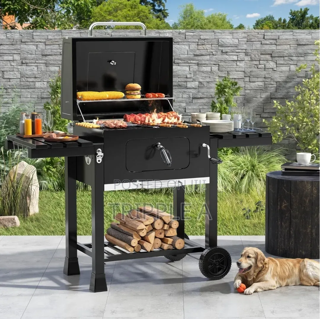 Outdoor Grill With Wheels