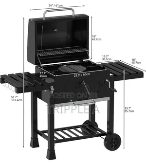Outdoor Grill With Wheels