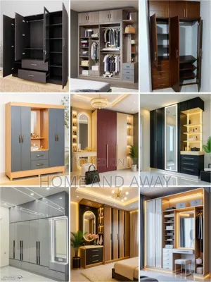 Wardrobes/Closets/Customized Wardrobes in Any Colour/Design/Material