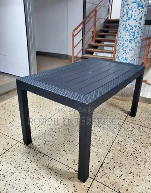 Rectangular Plastic Table ~ Black