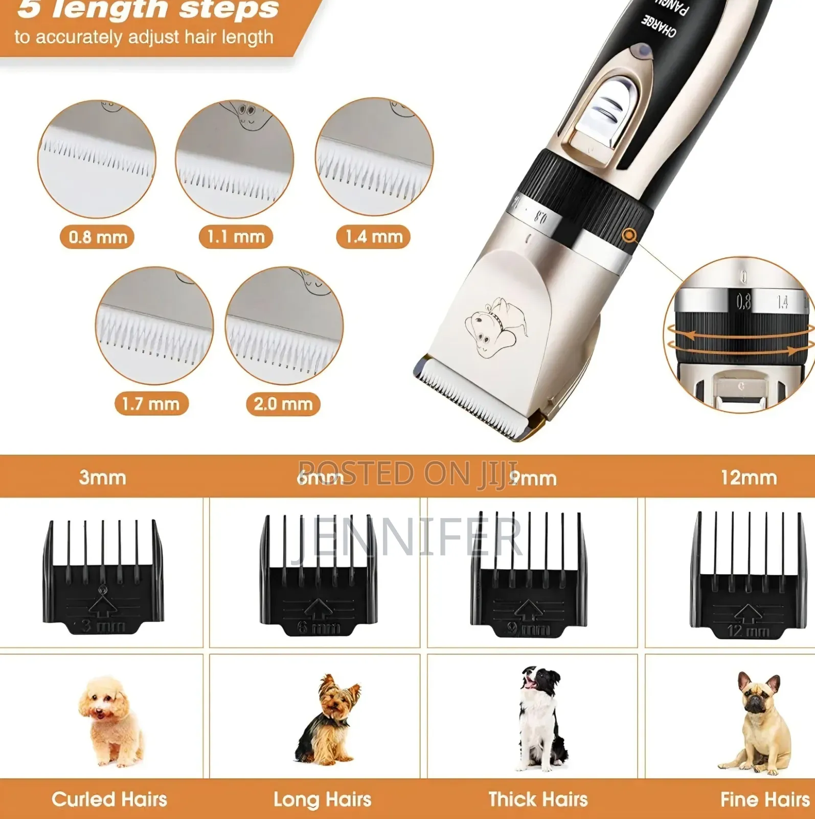 Boxin Bx-7888 Professional Pet Clipper Kit