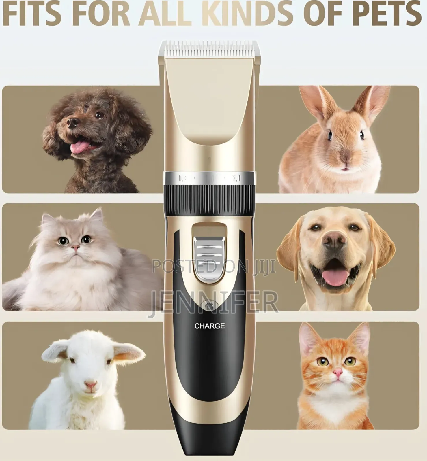Boxin Bx-7888 Professional Pet Clipper Kit
