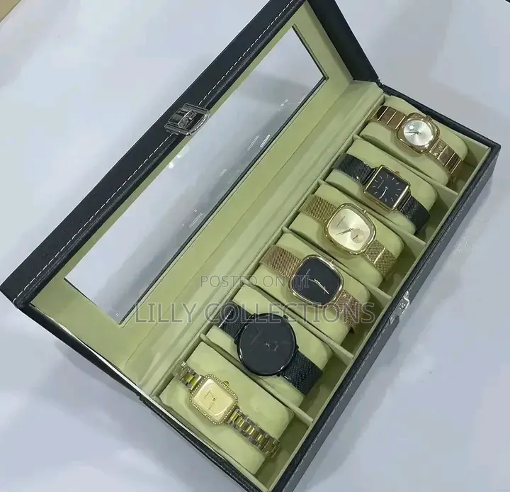 6 Slots Watch Storage