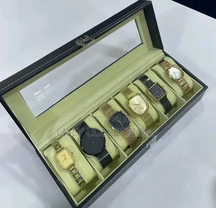 6 Slots Watch Storage