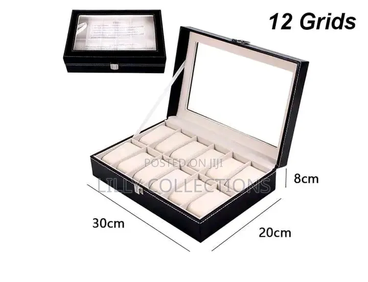 12 Slots Watch Organizer