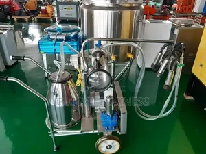 High Efficiency Double Bucket Milking Machine