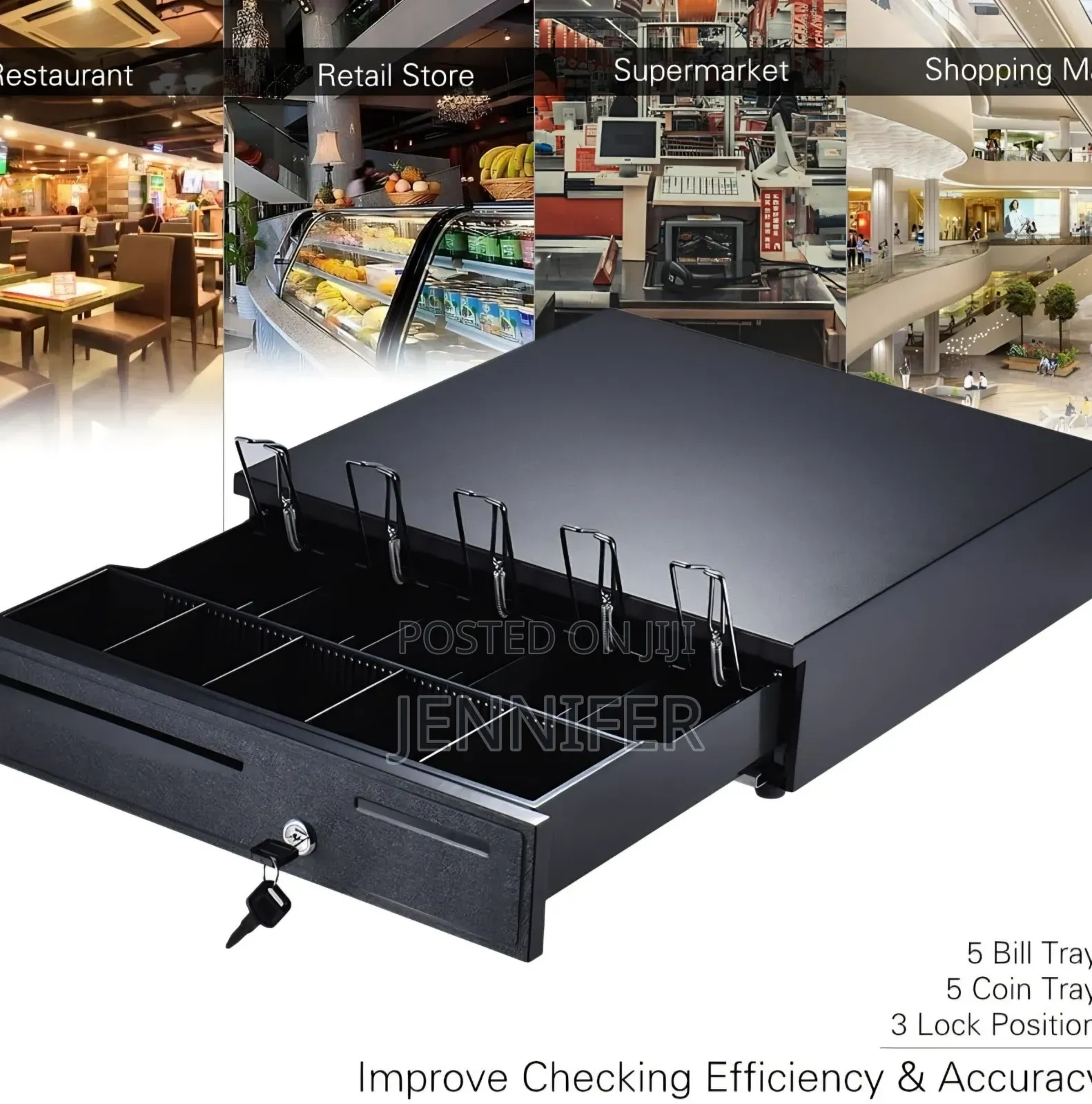 Commercial Electronic Cash Register Drawer