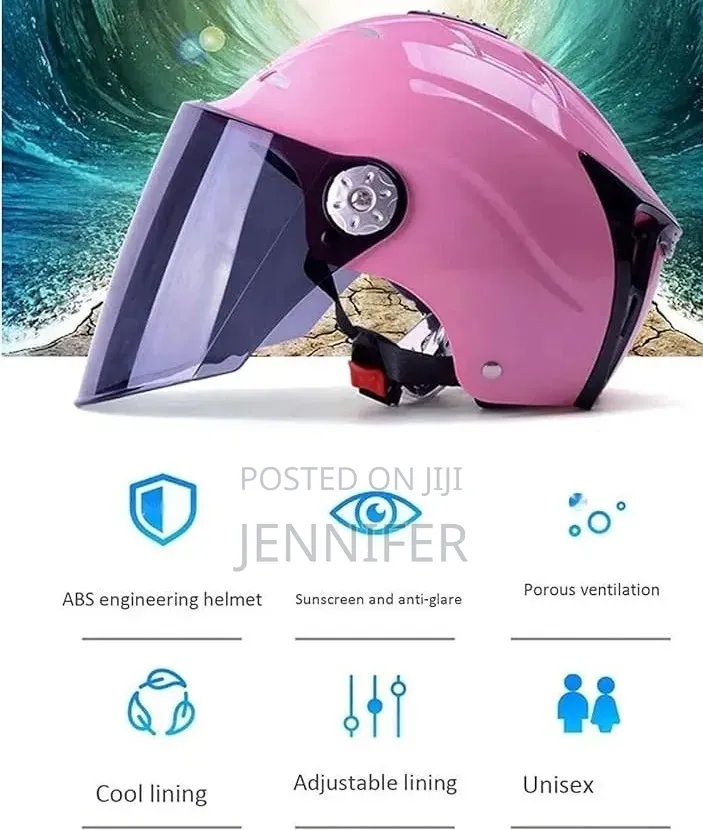 Open-face Motorcycle Or Scooter Helmet