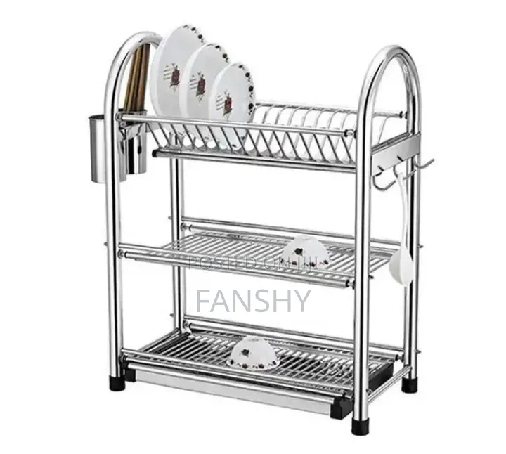 Aluminum 3-Tier 2026 Dish Rack
