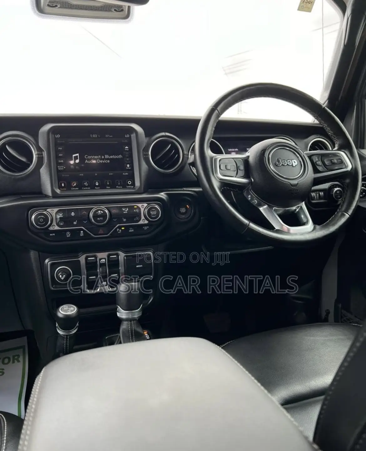 Jeep Wranglers for Hire