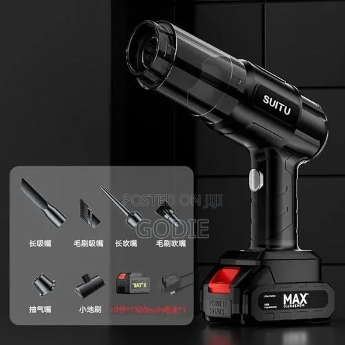 4-in-1 Multifunction Handheld Cordless Car Vacuum Cleaner.