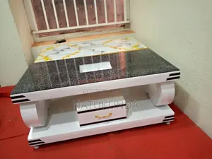 Black and White Centre Table