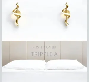 Radiant Decor Modern Spiral Led Wall Light