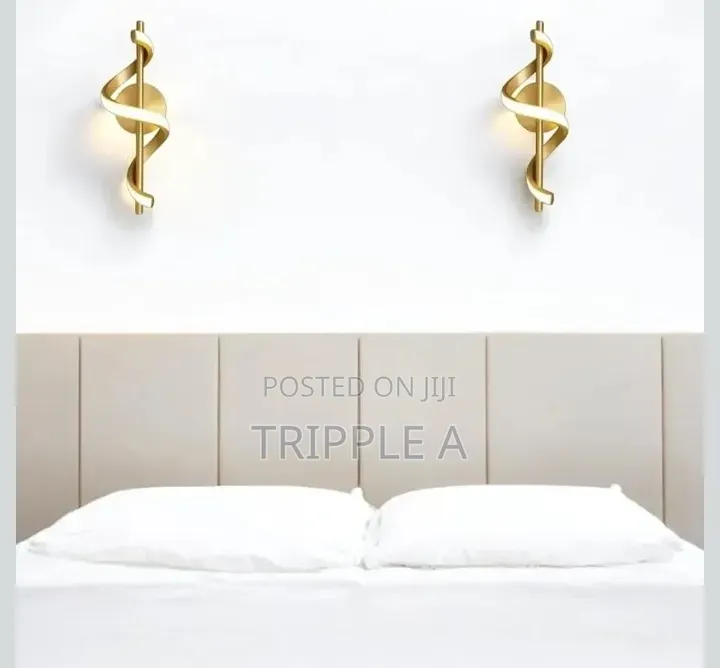 Radiant Decor Modern Spiral Led Wall Light