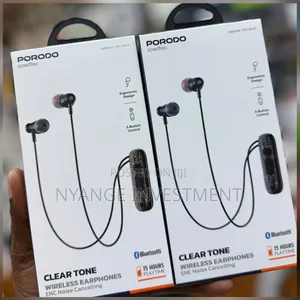 Porodo Wireless Neckband Earphones Neckband Earphones