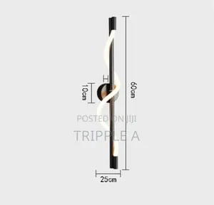 Minimalist S-Shaped Bedside Wall Lamp