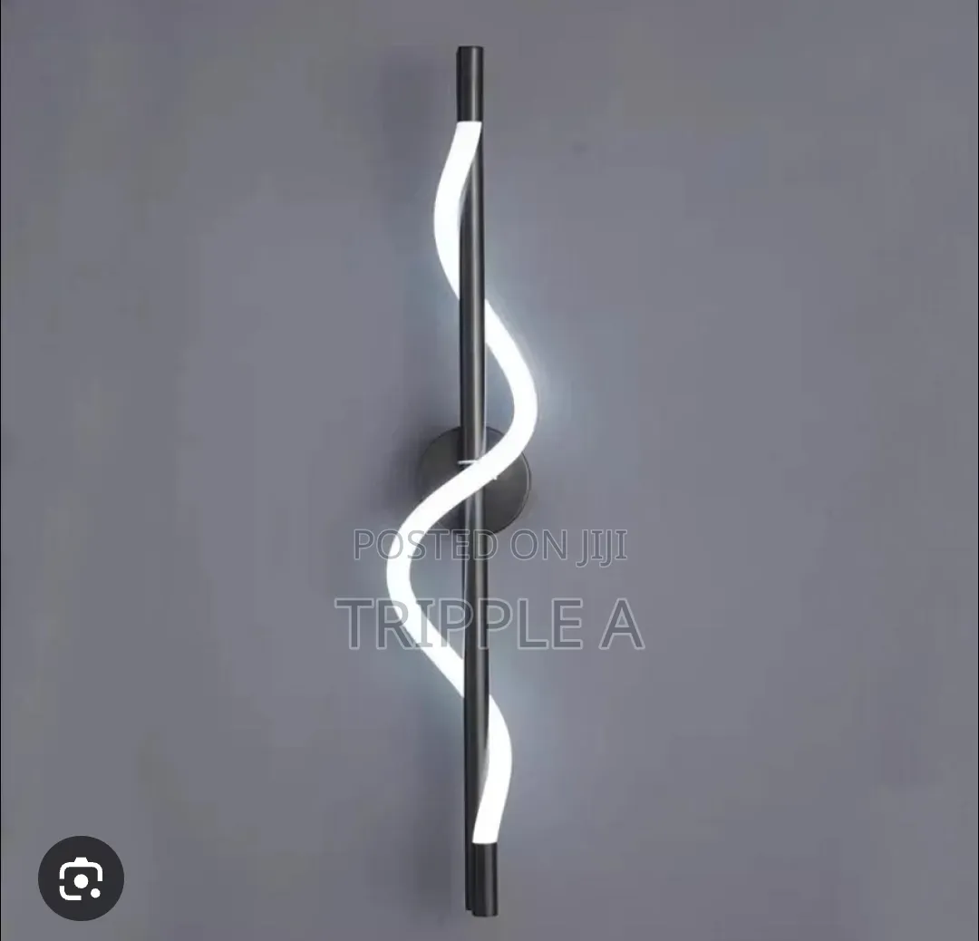 Minimalist S-Shaped Bedside Wall Lamp
