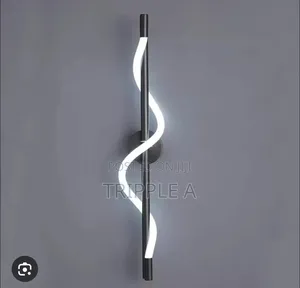 Minimalist S-Shaped Bedside Wall Lamp