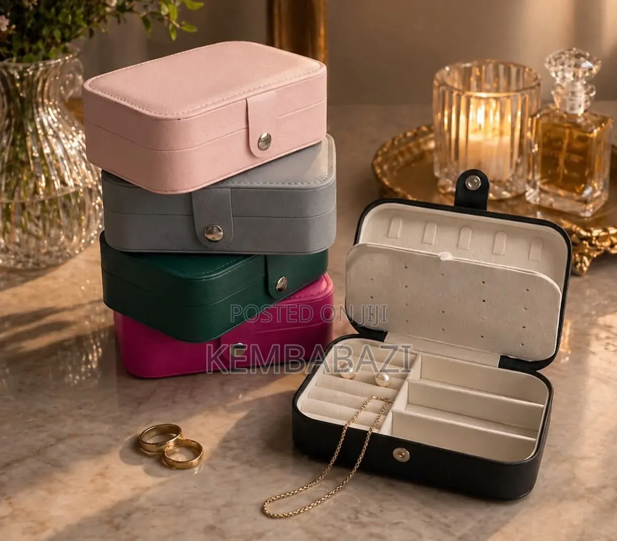 16*11*5.5cm Portable Jewelry Organizer
