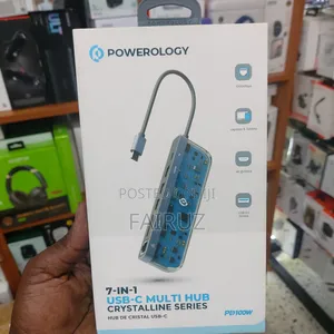 7 in 1 Usb-C Multi Hub Pd 100w Powerology