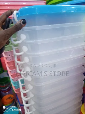 Plastic Storage Boxes With Lids.