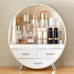 High Quality Oval Shaped Makeup Organizer