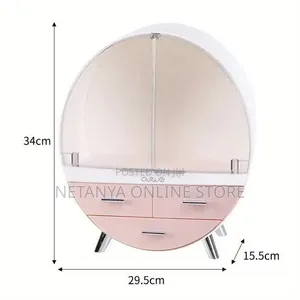 High Quality Oval Shaped Makeup Organizer