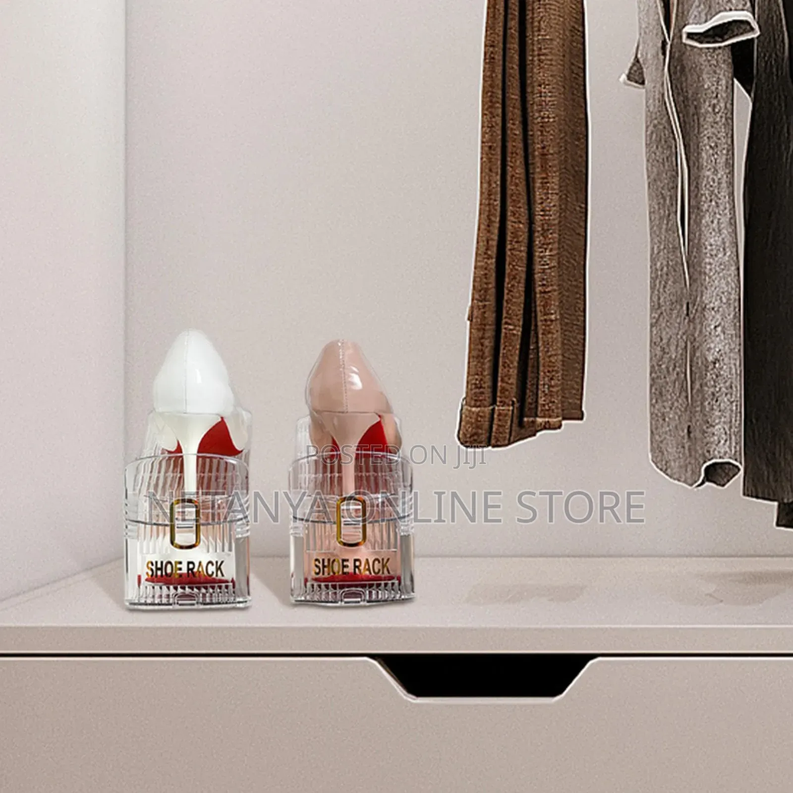 Adjustable Closet Shoe Organizer