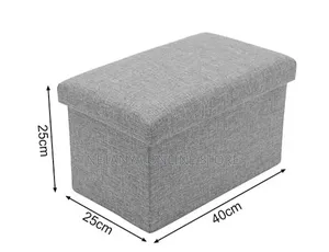 40cm Folding Ottoman Storage Box