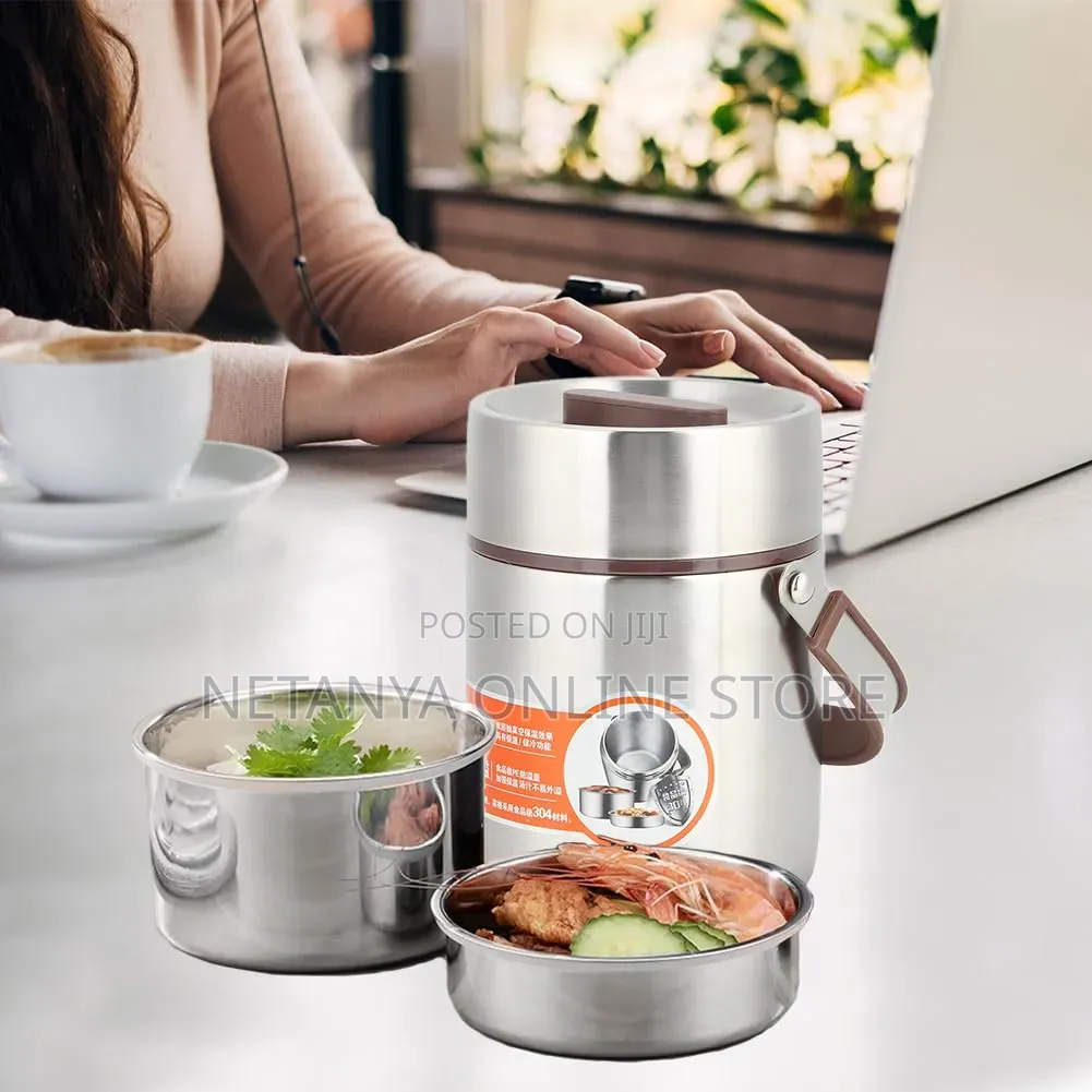 Authentic 2.2l Stainless Steel Food Flask