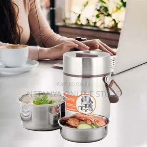 Authentic 2.2l Stainless Steel Food Flask