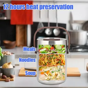 Authentic 2.2l Stainless Steel Food Flask