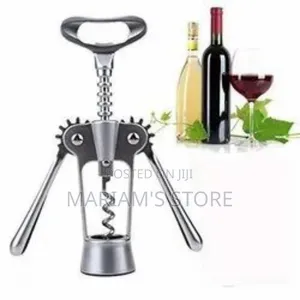 Silver Wing Corkscrew Wine Bottle Opener.