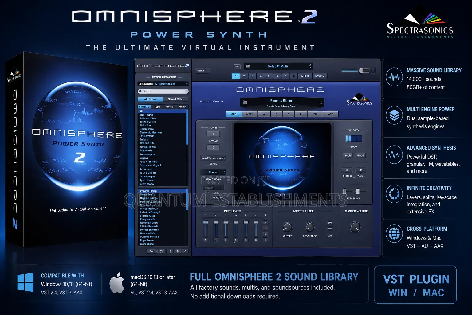 Omnisphere 2 | VST Plugin | Full Sound Library | Win/Mac
