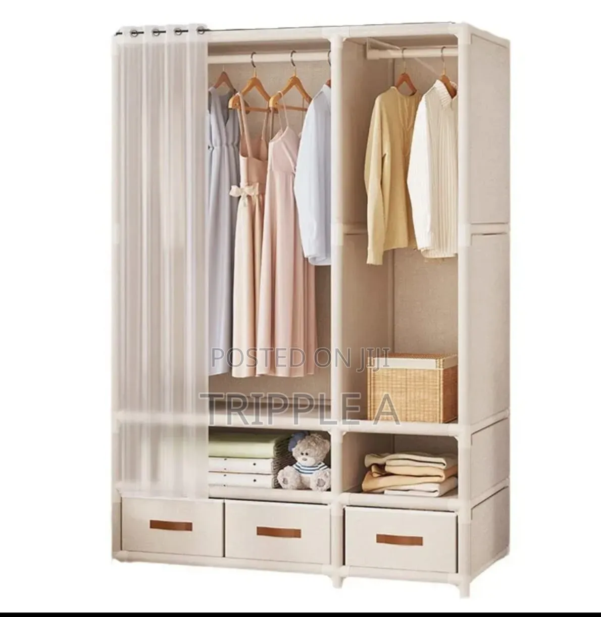 Portable Closet With Cover