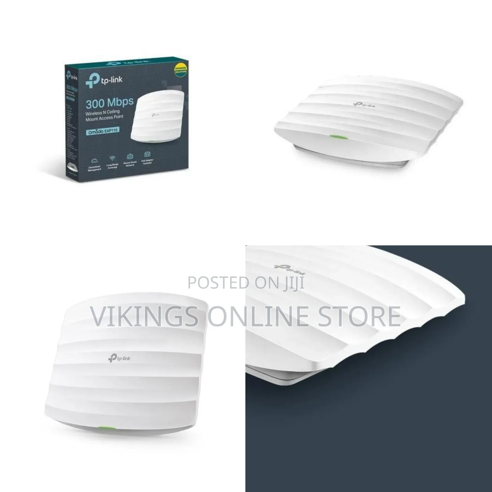 Tp-Link Omada Eap110 300 MBPS Wireless N Ceiling Mount Access Point