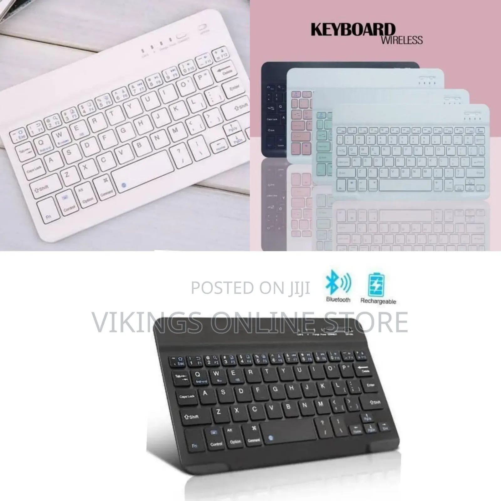 Idino Foldable Bluetooth Keyboard