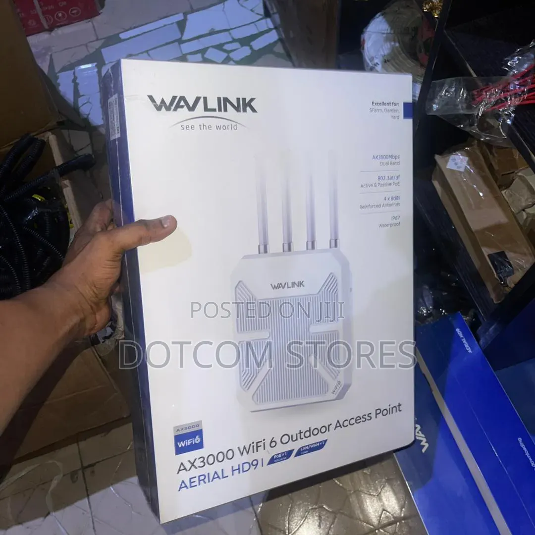Wavlink Ax3000 I Wi-Fi 6 Outdoor Access Point (Model: Aerial Hd9s).
